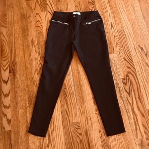 Michael Kors - skinny pants / zippered leggings
